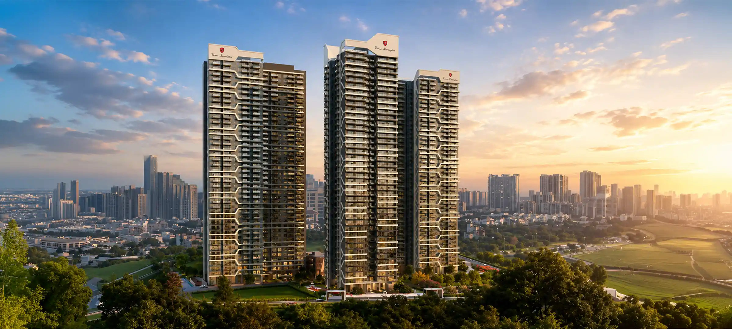 Tonino Lamborghini Residences India render